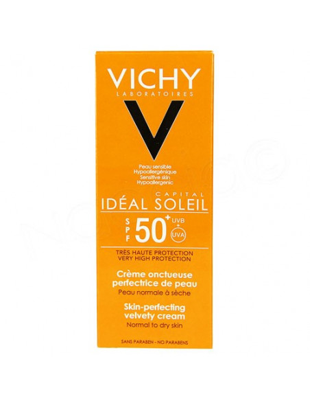 Vichy Idéal Soleil SPF50+ Crème Onctueuse Perfectrice de peau. 50ml