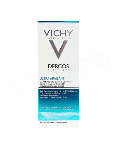 Vichy Dercos Ultra Apaisant Shampooing Cheveux Normaux-Gras 200ml Vichy - 2