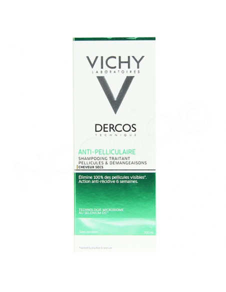 Vichy Dercos Anti-pelliculaire DS Shampooing cheveux secs Flacon 200ml Vichy - 2