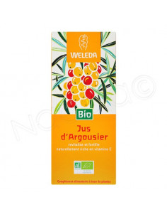 Weleda Jus d'Argousier Bio. 250ml - riche en vitamine C