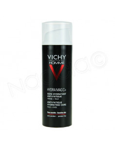Vichy Homme Hydra Mag C Soin Hydratant Anti-fatigue. Flacon airless 50ml