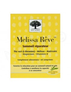 Melissa Sommeil. Boite de 60 comprimés
