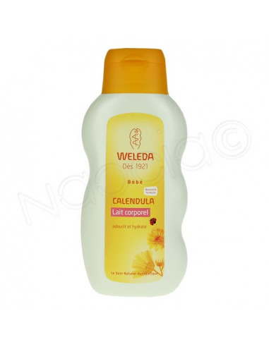 WELEDA BEBE Lait corporel Calendula. Flacon de 200ml - ACL 4358508