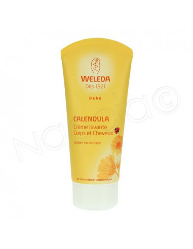 WELEDA BEBE Crème Lavante Corps et cheveux. Tube de 200ml - ACL 4696180