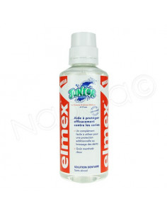 Elmex Junior Solution dentaire 6-12 ans. Flacon de 400ml.