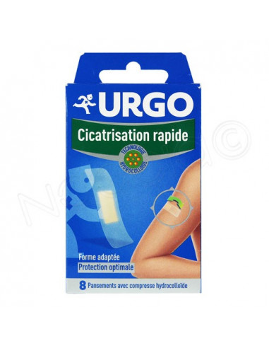 Urgo Cicatrisation Rapide Pansements à compresse hydrocolloïde