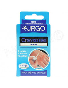 Urgo Crevasses Mains Filmogel. Flacon de 3