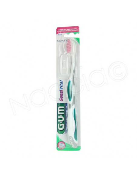 Gum SensiVital 509 Brosse à Dents Ultra Souple