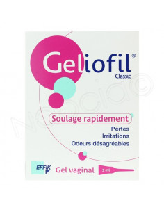 GELIOFIL Gel vaginal avec canule. 7 doses de 5ml - ACL 7435296