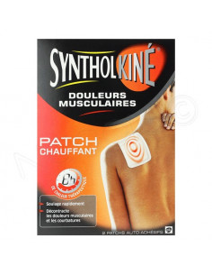 SYNTHOLKINÉ Patch chauffant et décontractant. Boîte de 2 patchs - ACL 4555290