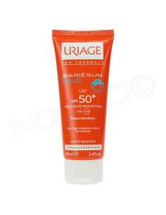 Uriage Bariésun Enfants Lait solaire SPF50+ Sans parfum. Tube 100ml