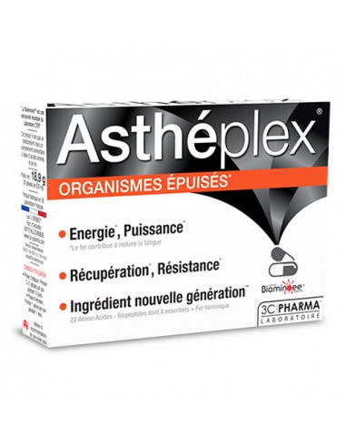 Asthéplex Organismes Epuisés. 30 gélules