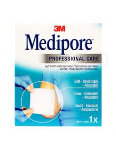 3M Medipore Sparadrap non-tissé à découper 10cmx10m. x1