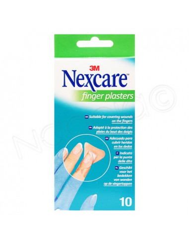 3M Nexcare Finger Plasters pansement bout des doigts. x10