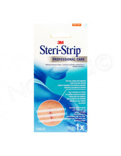 3M Steri-Strip Sutures cutanées adhésives 6mmx10cm. x10