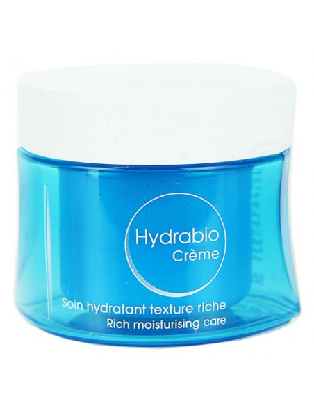 Bioderma Hydrabio Crème Soin Hydratant Texture Riche. 50ml