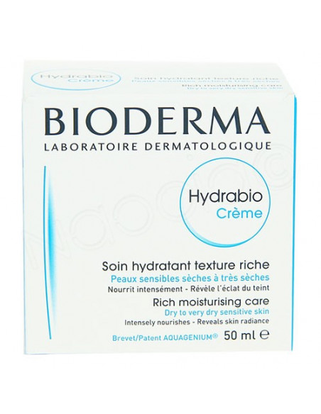 Bioderma Hydrabio Crème Soin Hydratant Texture Riche 50ml Bioderma - 2