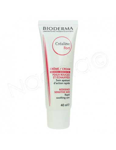 Créaline Fort Crème apaisante peau rougie. Tube 40ml