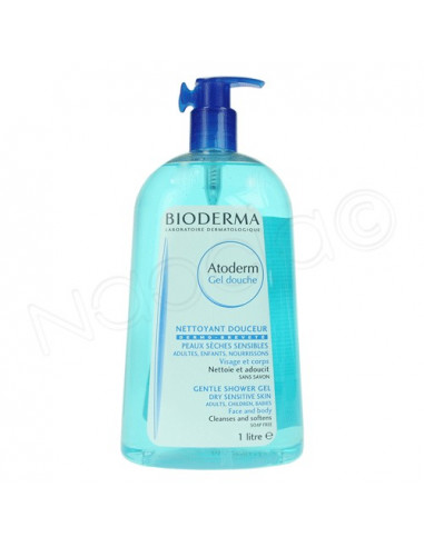 Atoderm Gel douche nettoyant douceur. Flacon 1L