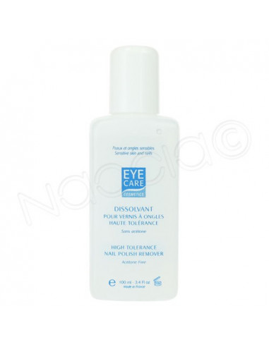 Eye Care Dissolvant Haute Tolérance. Flacon 100ml