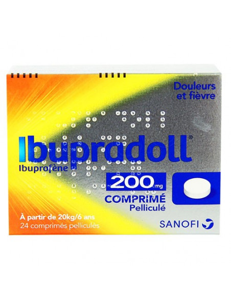 Ibupradoll 200mg comprimés pelliculés
