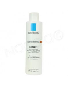 Kerium Shampooing-crème Antipelliculaire cuir chevelu sec. Flacon 200ml