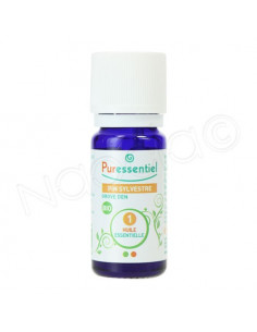 Puressentiel Huile Essentielle Pin Sylvestre Bio - Pinus Sylvestris. Flacon 5ml