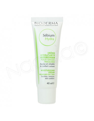 Sébium Hydra Crème Hydratante Peaux Grasses & fragiles. Tube 40ml