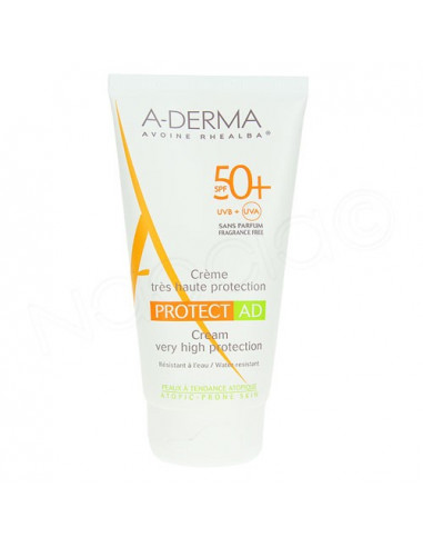 Aderma Protect AD SPF50+ Crème Très Haute Protection. 150ml