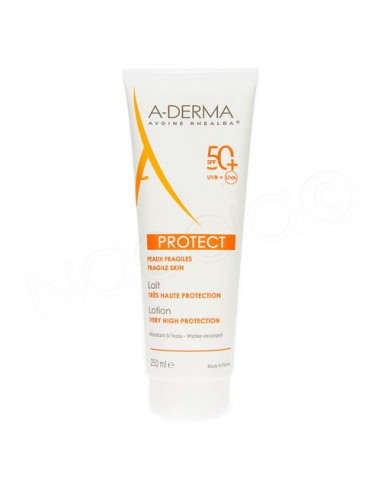 Aderma Protect SPF50+ Lait Très Haute Protection. 250ml