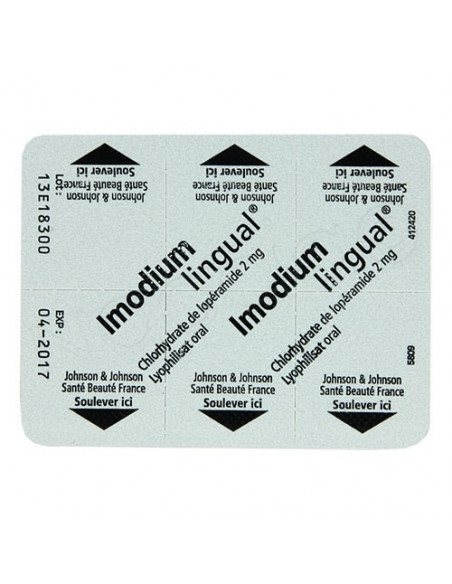 Imodiumlingual 2mg 12 lyophilisats  - 3