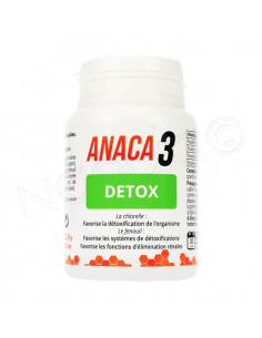 Anaca3 Détox. 60 gélules - détoxification de l'organisme élimination rénale et urinaire
