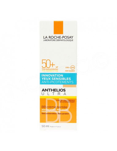 Anthelios Ultra SPF50+ BB Crème Teintée Anti-Picotements. 50ml