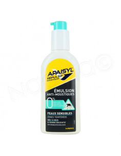 Apaisyl Répulsif Emulsion Anti-moustiques Peaux Sensibles. 90ml