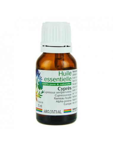 ARKENTIAL Huile essentielle Cyprès. Flacon de 15ml