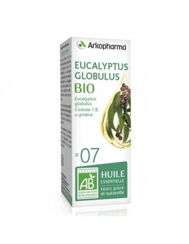 Arkopharma Eucalyptus Globulus Bio N°7 Huile Essentielle. 10ml