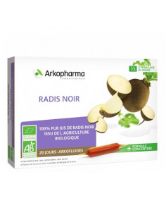 Arkopharma Radis Noir Arkofluides UltraExtract. 20 ampoules