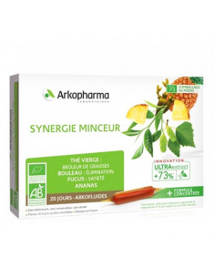 Arkopharma Synergie Minceur Arkofluides UltraExtract. 20 ampoules
