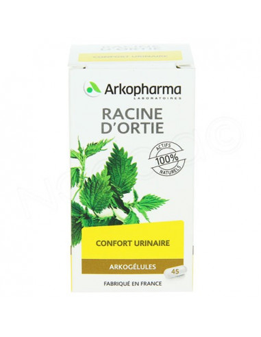 Arkogélules Racine d'Ortie Confort Urinaire. 45 gélules