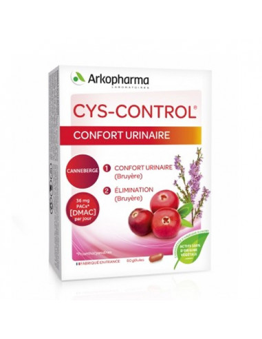 Arkopharma Cys-Control Confort Urinaire. 20 gélules