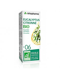 Arkopharma Eucalyptus Citronné Bio N°6 Huile Essentielle. 10ml