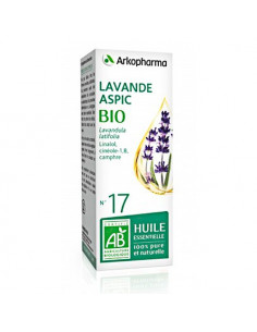 Arkopharma Lavande Aspic Bio N°17 Huile Essentielle. 10ml