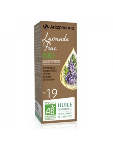 Arkopharma Lavande Fine Bio N°19 Huile Essentielle. 10ml