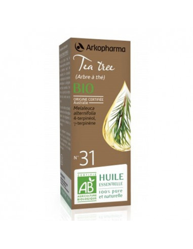 Arkopharma Tea Tree Bio N°31 Huile Essentielle. 10ml