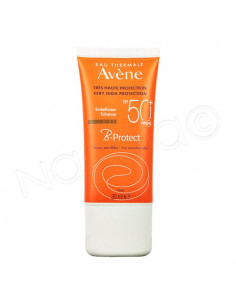 Avène B-Protect Solaire Embellisseur SPF50+ Peaux Sensibles Visage. 30 ml - soin photoprotecteur