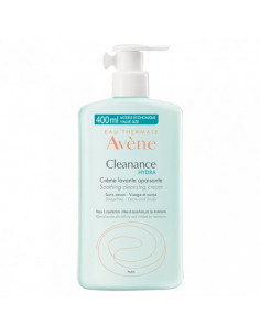 Avène Cleanance Hydra Crème Lavante Apaisante. Flacon pompe 400ml -