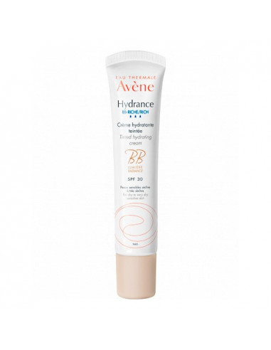 Avène Hydrance BB Riche Crème Hydratante Teintée SPF30 peaux sensibles & sèches à très sèches