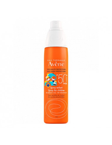 Avène Spray Solaire Enfant SPF50+ Peaux Sensibles. 200ml - visage/corps