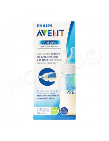 Avent Anti-colic AirFree Biberon 1m+ 260ml