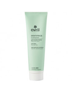 Avril Dentifrice Bio Sans Fluor Menthe Fraiche. 100ml